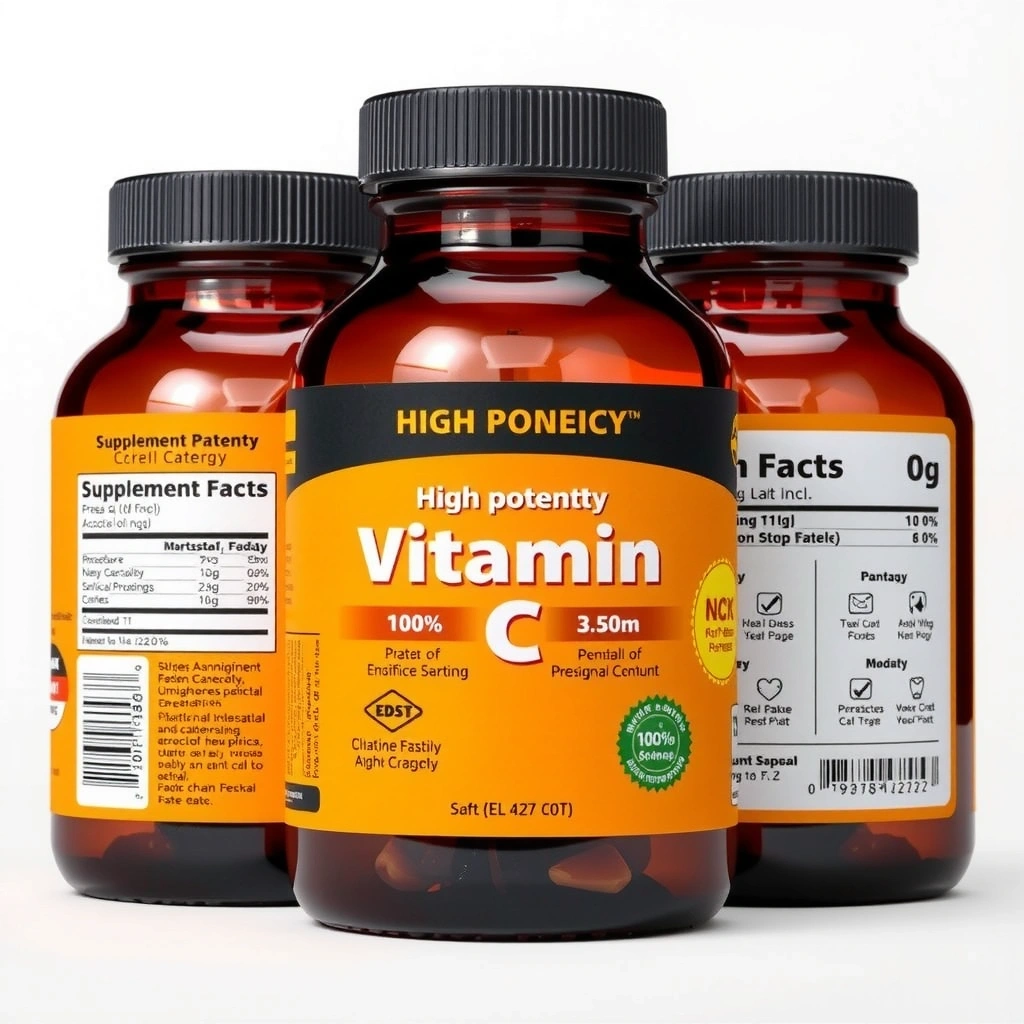 Suplemento de Vitamina C de alta eficacia